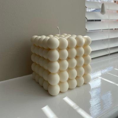 The Range Giant Bubble Candle  - Neutral / Sandlewood