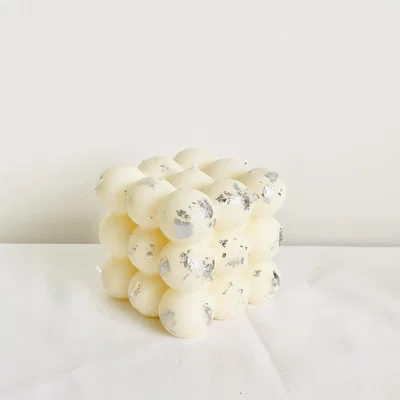 The Range Bubble Cube - Sliver Leaf  - Sliver / Scent Free