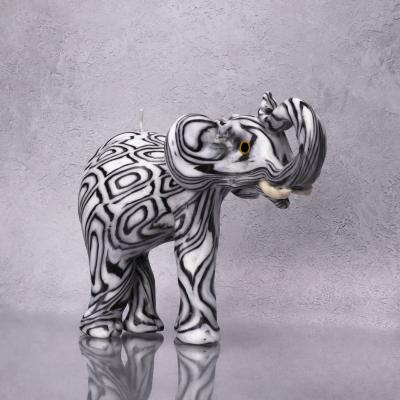 The Range Elephant Decor Candle, Congo White - Neutral