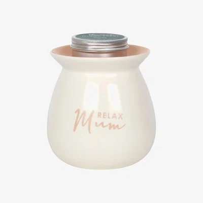 The Range Relax Mum Wax Burner Gift Set - White