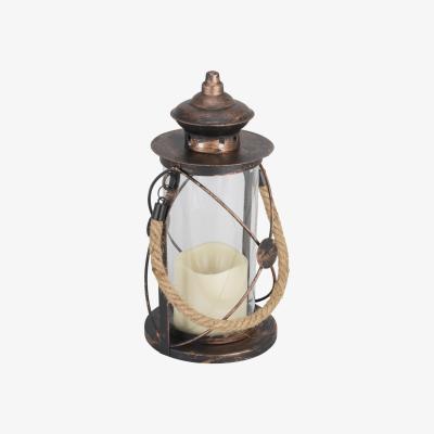 The Range LED Storm Lantern - Bronze