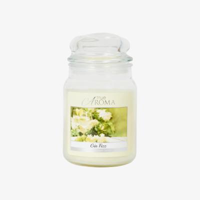 The Range Gin Fizz Mason Jar Candle - White