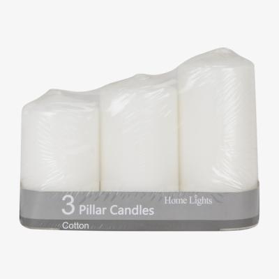 The Range Pack of 3 Cotton Scented Candles