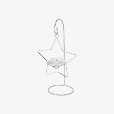 The Range Star Metal Glass Tealight Holder