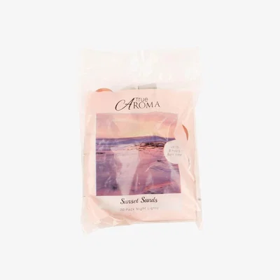 The Range Pack of 20 Sunset Sands Tealights