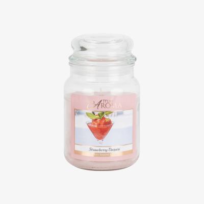 The Range Strawberry Daquiri Mason Jar Candle