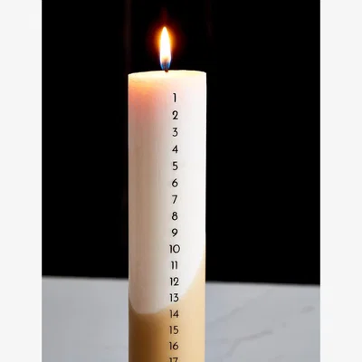 Rose & Grey Ferm Living Advent Candle - Straw