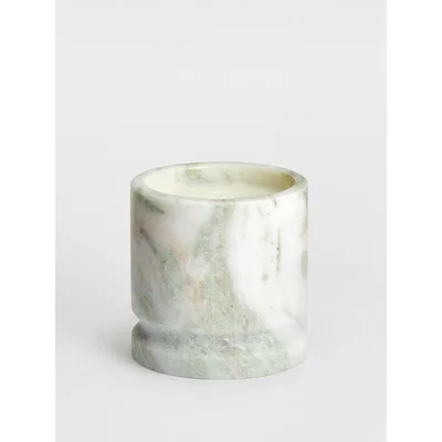 Soho Home Fig Verde, Verona Candle Onyx Marble Small