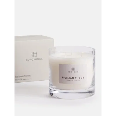 Soho Home Sicilian Thyme Bassett Candle, Large