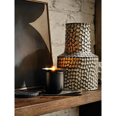 Soho Home Small Turin Candle, Patina Brass