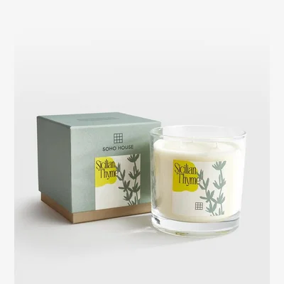 Soho Home Limited Edition Bassett Sicilian Thyme Candle, 650g