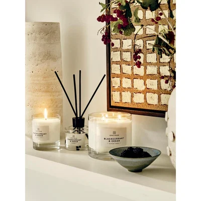Soho Home Small Bassett Candle, Blackcurrant & Cedar