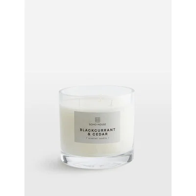 Soho Home Large Bassett Candle, Blackcurrant & Cedar