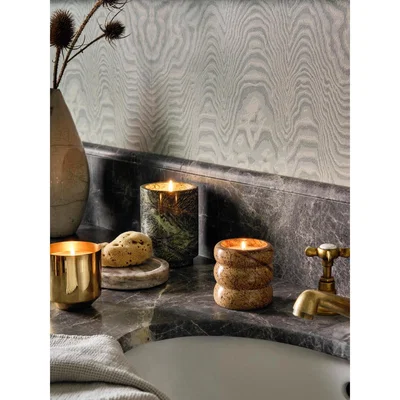 Soho Home Small Verona Candle, Brown Marble