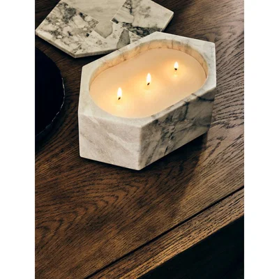 Soho Home Patchouli, Clyde Large Marble Candle