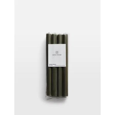 Soho Home Olive Dinner Candles, Set of Eight