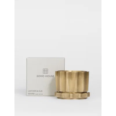 Soho Home Small Cavendish Candle, Brass