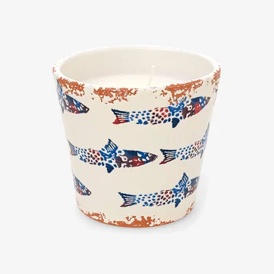 Sazy Reel Ocean Breeze Candle, Blue, 1320 g
