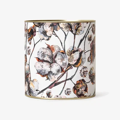 Sazy Fresh Cotton Candle, Orange, 410 g