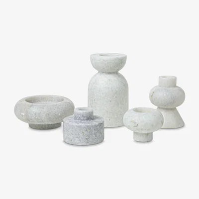 Tom Dixon Tom Dixon - Stone Stacking Candleholder White