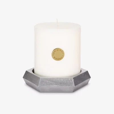 Tom Dixon Tom Dixon - Materialism Alloy Pillar Candle