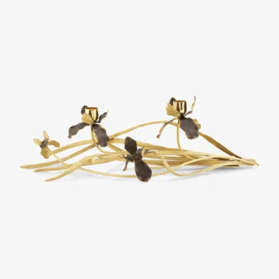 Tobias Oliver Michael Aram | Black Iris Low Candleholder