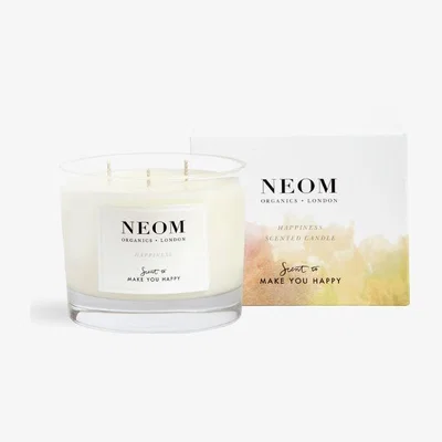 Woods Furniture NEOM Happiness Scented Candle 3 Wick