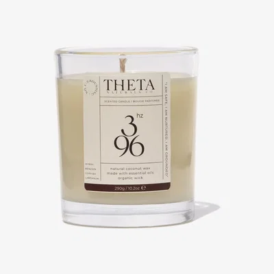 Wolf & Badger 396Hz Grounding Candle - Myrrh, Benzoin, Copaiba & Labdanum - 240G/8.5Oz Large Theta Naturals Co.
