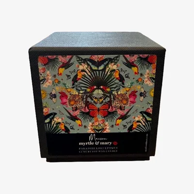 Wolf & Badger Black Paradise Lost - Epoque Candle Myrtle & Mary