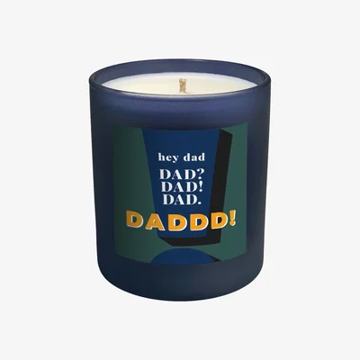 Wolf & Badger Black / Blue / Green Hey Dad Gift - Juniper Midi Refillable Candle Little Karma Co. Ltd