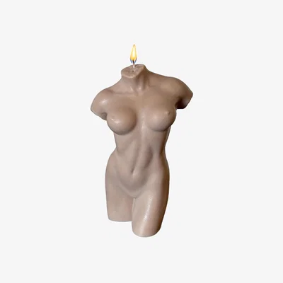Wolf & Badger Neutrals Large Venus - Vanilla Neos Candlestudio