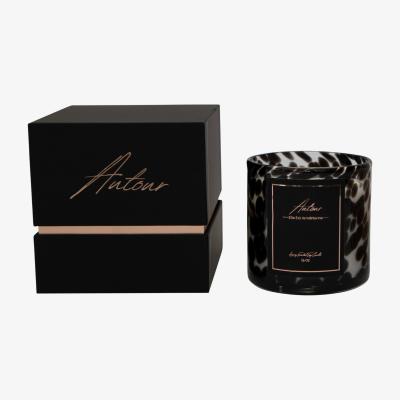 Wolf & Badger Black Autour Luxury Soy Candle Elle Est Arménienne - Wood, Vanilla, Myrrh Autour Candles & Decor