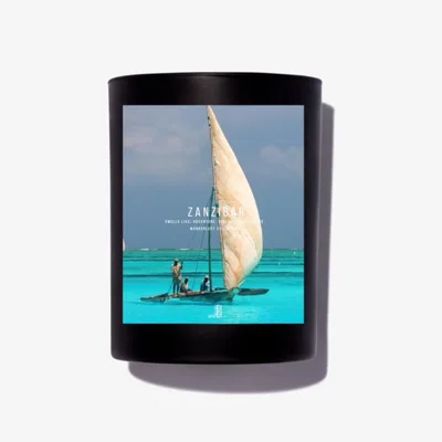 Wolf & Badger Black Zanzibar Candle Wanderlust Collection Superhigh