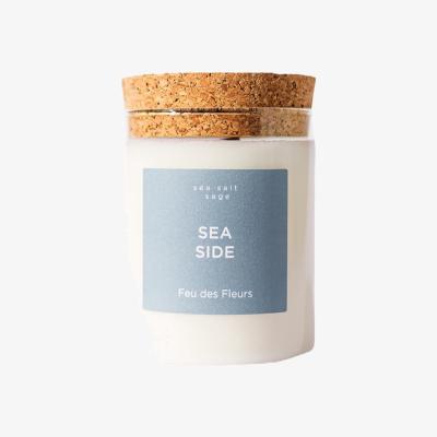 Wolf & Badger Candle Sea Side Feu Des Fleurs