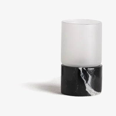 Wolf & Badger Mini Quinque Black Marble And Jacob