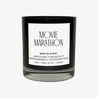 Wolf & Badger Black Movie Marathon Candle Mise En Scènt