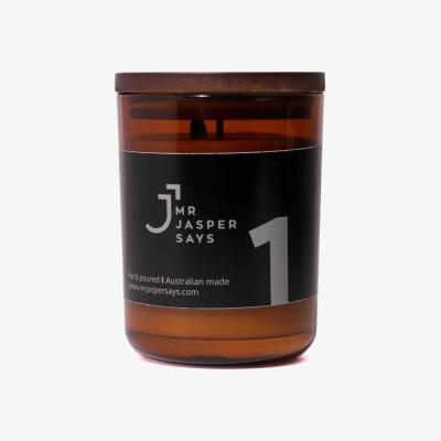 Wolf & Badger Brown The Minimalist Kinda Guy Xl Candle Extra Large Mr Jasper Says