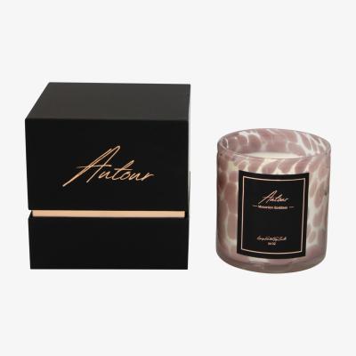 Wolf & Badger Rose Gold Autour Luxury Soy Candle Myconian Goddess - Musk, Greek Fig, Berries, Sandalwood Autour Candles & Decor