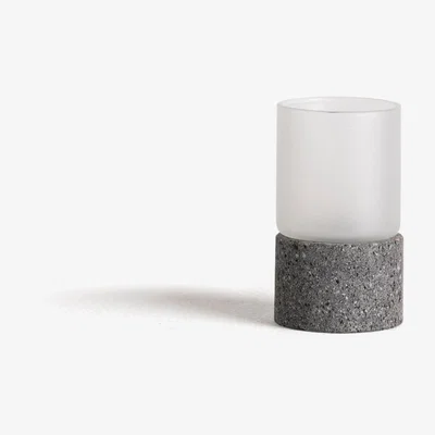 Wolf & Badger Grey Mini Quinque Volcanic Stone And Jacob