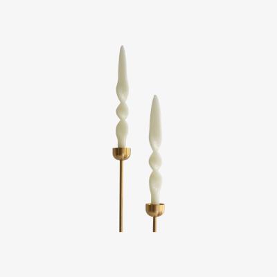 Wolf & Badger Neutrals / White Ivory Taper Candle Set The Parmatile Shop