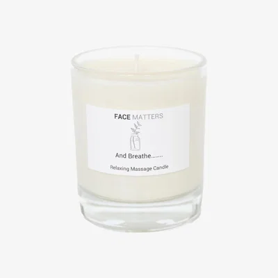 Wolf & Badger Neutrals And Breathe . . . Massage Candle One Size Face Matters Skincare