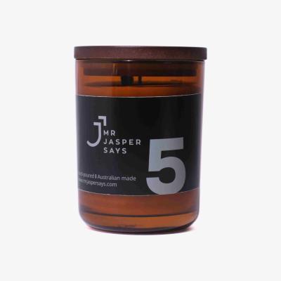 Wolf & Badger Brown The Suit Kinda Guy Xl Candle Mr Jasper Says