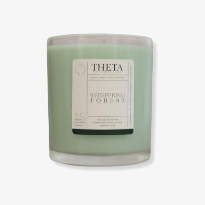 Wolf & Badger Neutrals Whispering Forest - Christmas Candle - 3 Wick Theta Naturals Co.