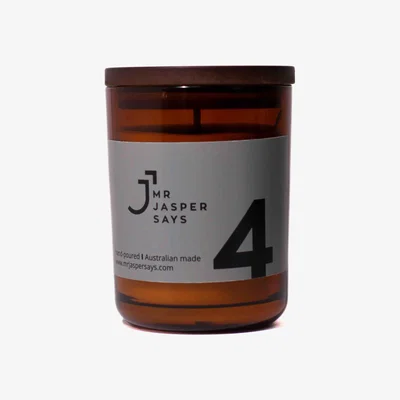 Wolf & Badger Brown The Gym Kinda Guy Xl Candle Extra Large Mr Jasper Says