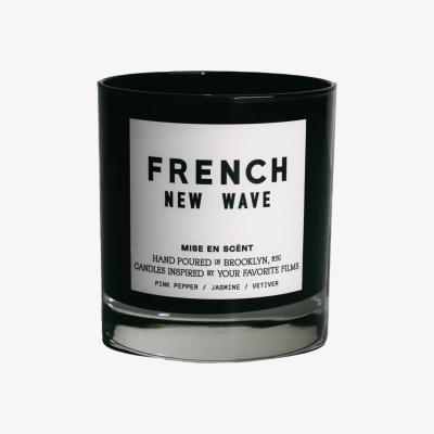 Wolf & Badger Black French New Wave Candle Mise En Scènt