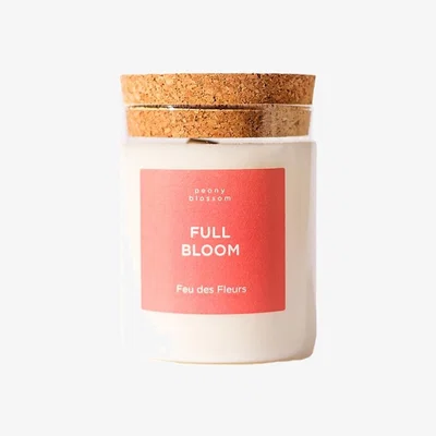 Wolf & Badger Rose Gold Full Bloom Candle Feu Des Fleurs