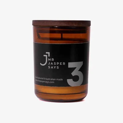 Wolf & Badger Brown The Nature Lover Kinda Guy Xl Candle Extra Large Mr Jasper Says