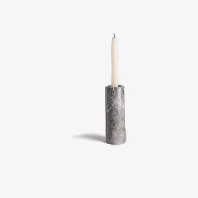 Wolf & Badger Monsieur Candle Holder - Grey And Jacob