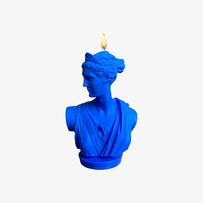Wolf & Badger Artemis Candle - Blue Neos Candlestudio