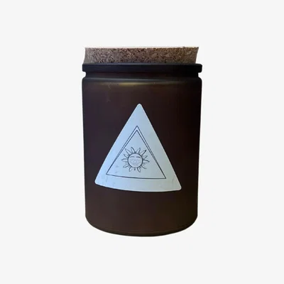 Wolf & Badger Brown Leo Candle That Witch Apothecary